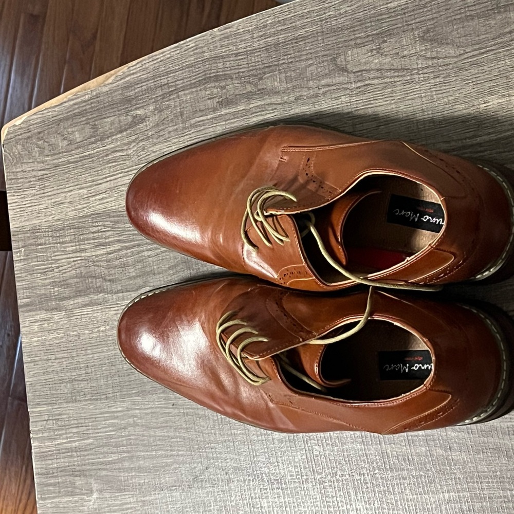Mens Dress Shoes Size 12 Brown.